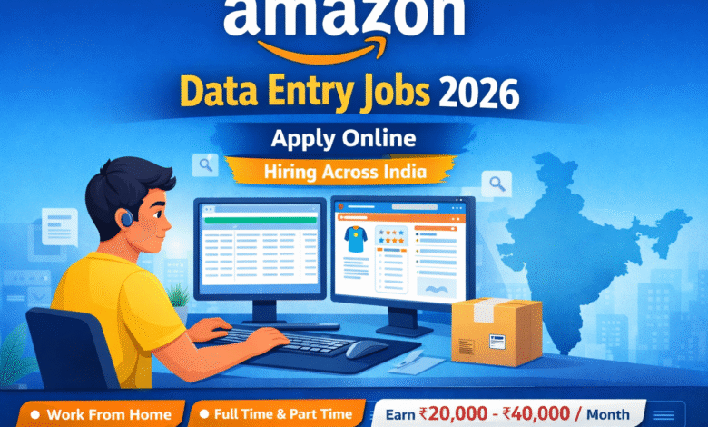 Amazon Data Entry Jobs