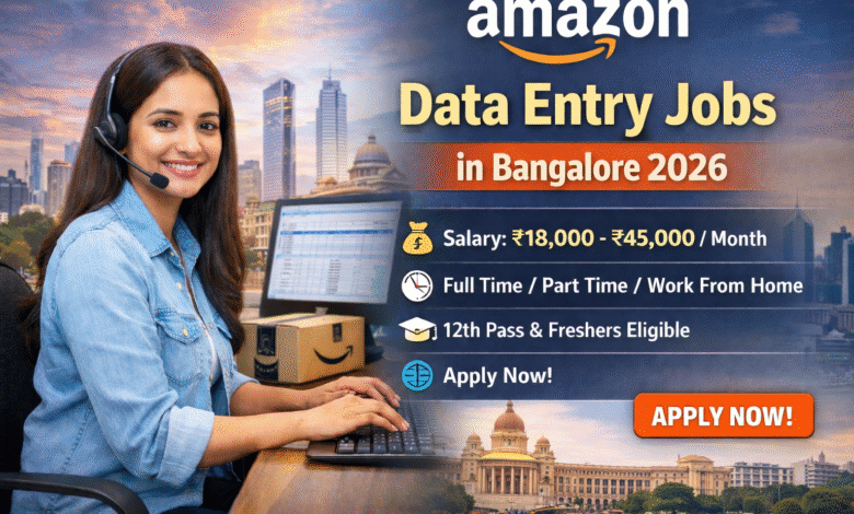 Amazon Data Entry Jobs in Bangalore