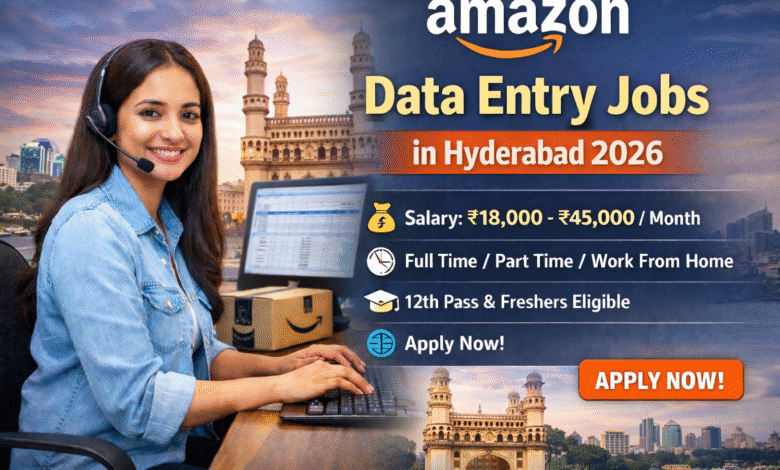 Amazon Data Entry Jobs in Hyderabad