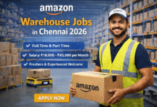 Amazon Warehouse Jobs in Chennai Amazon hiring warehouse associates with salary ₹18,000 to ₹45,000 per month