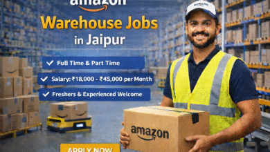 Amazon Warehouse Jobs in Jaipur – Amazon hiring warehouse associates with salary ₹18,000 to ₹45,000 per month