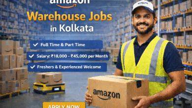 Amazon Warehouse Jobs in Kolkata – Amazon hiring warehouse associates with salary ₹18,000 to ₹45,000 per month