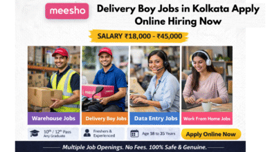 Apply for Meesho delivery boy jobs in Kolkata with salary ₹18,000 to ₹45,000 including part time and full time roles
